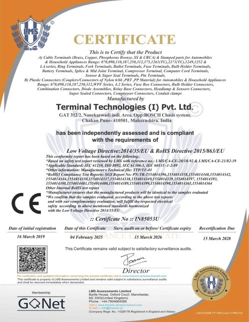 CE Certificate